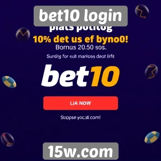 Comparativo de bônus disponíveis no bet10 login