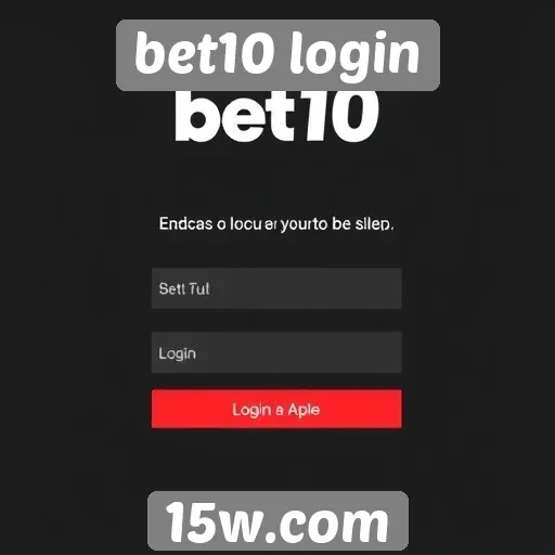 Guia completo para acessar o site bet10 login
